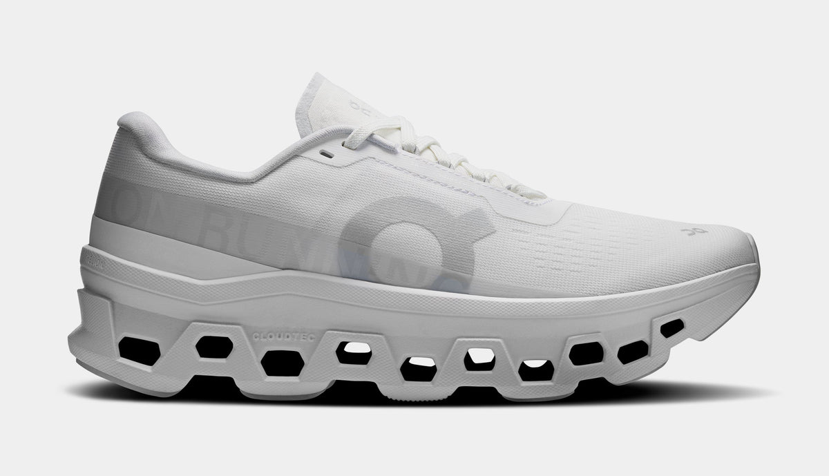 Cloudmonster Womens Running Shoes (White/White)