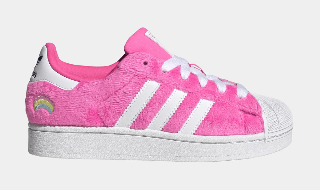 Care Bears Superstar II Grade School Lifestyle Shoes (Lucid Pink/Cloud White/Collegiate Purple)