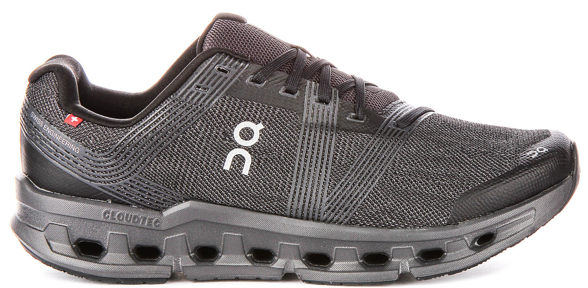 On Running Cloudgo In Black Grey For Men
