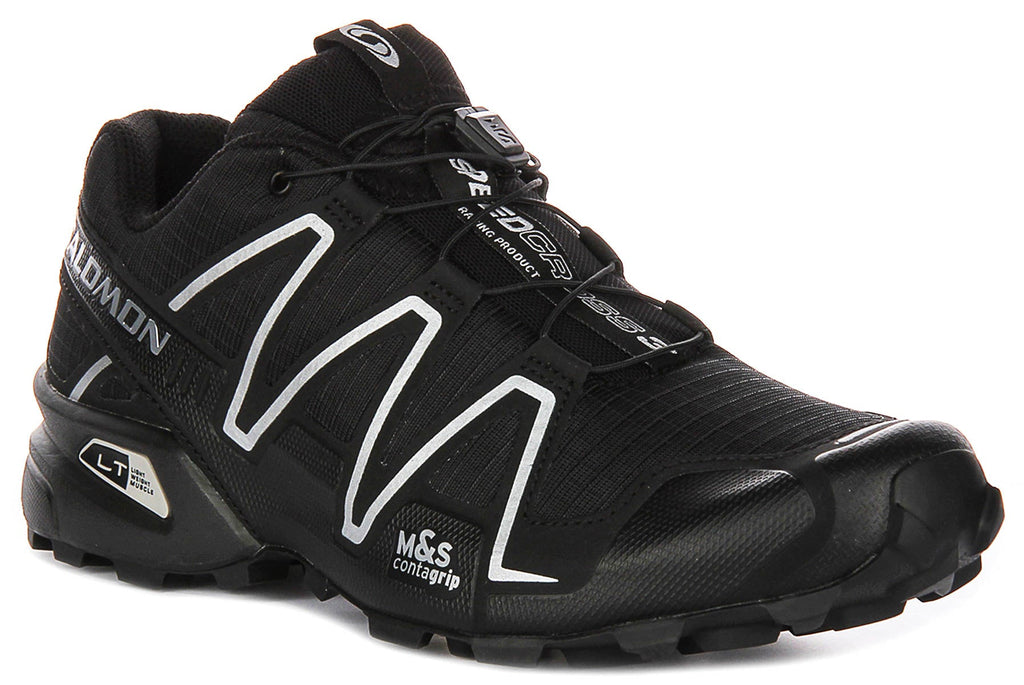 Salomon Speedcross 3 In Black Silver