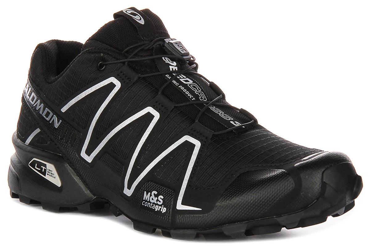 Salomon Speedcross 3 In Black Silver