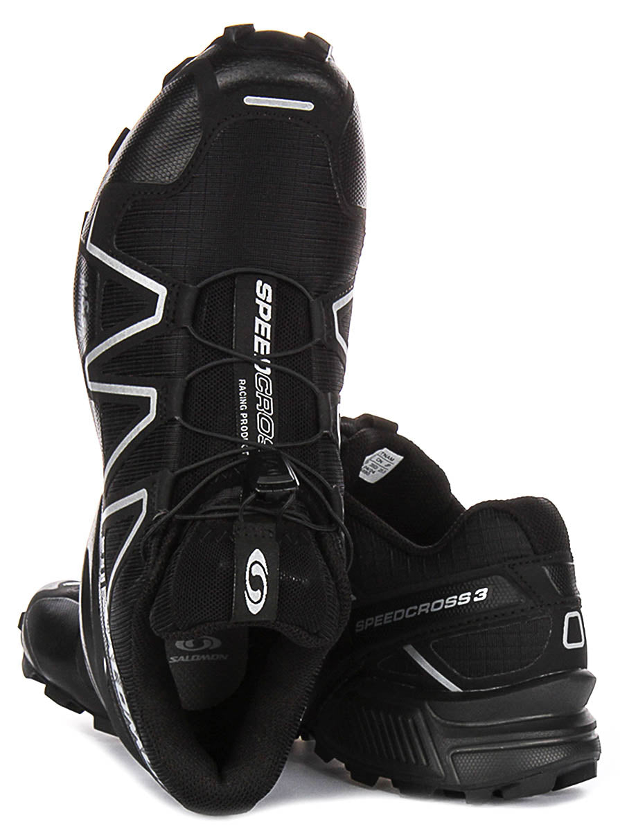 Salomon Speedcross 3 In Black Silver
