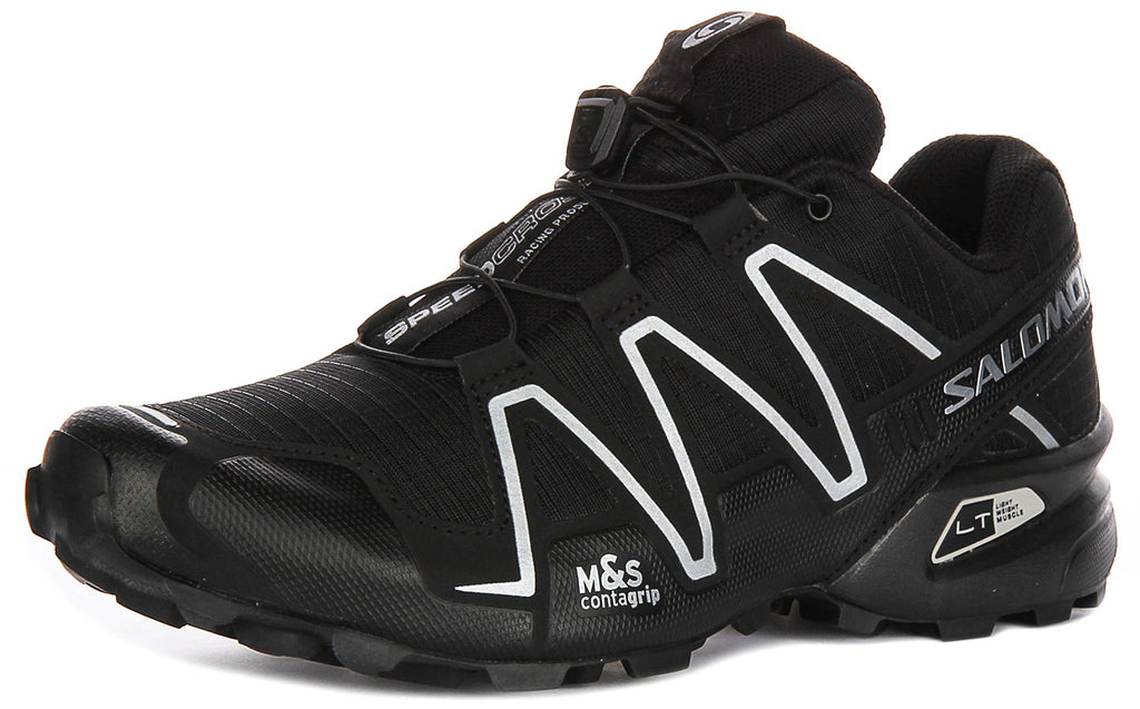 Salomon Speedcross 3 In Black Silver