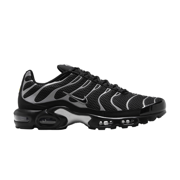 Nike Air Max Plus Premium 'Black Metallic Silver'