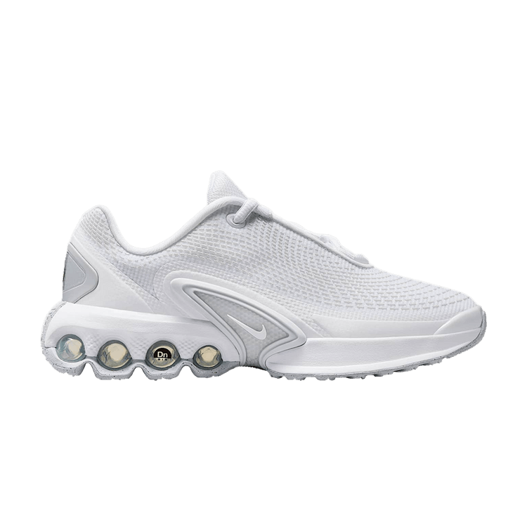 Nike Air Max DN GS 'White Metallic Silver' — White/White/Metallic Silver/White (IH7672 100)