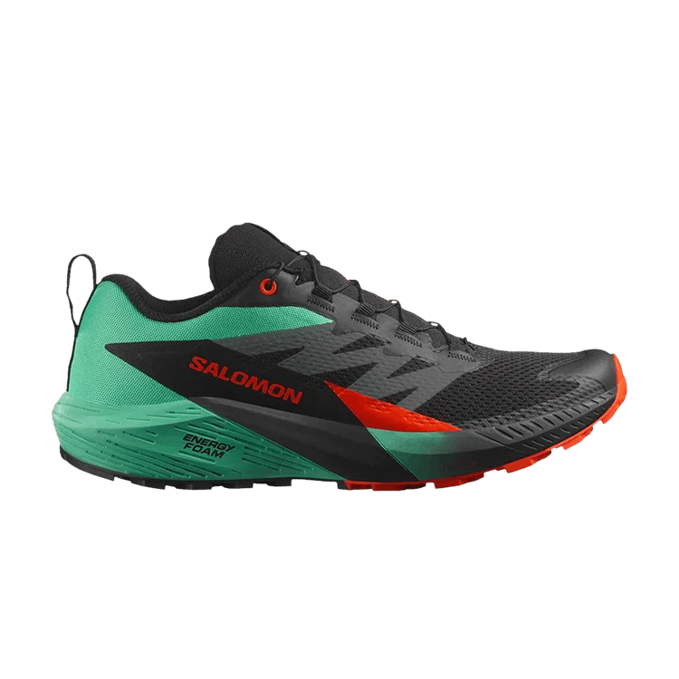 Salomon Sense Ride 5 'Black Bay Cherry Tomato'