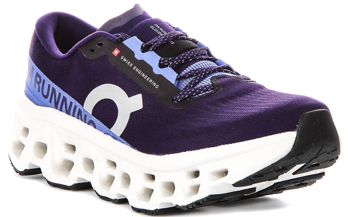 On Running Cloudmonster 3 In Purple For Women