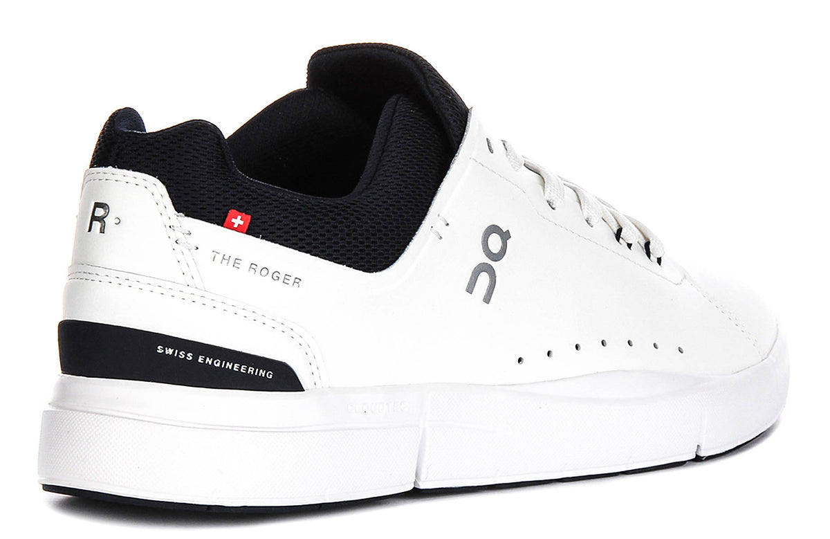 On Running The Roger Adv In White Navy For Men