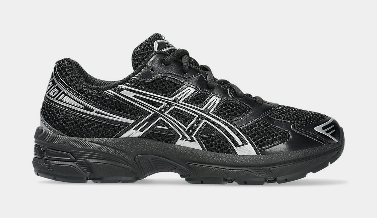 Gel-1130 Grade School Lifestyle Shoes (Black/Pure Silver)