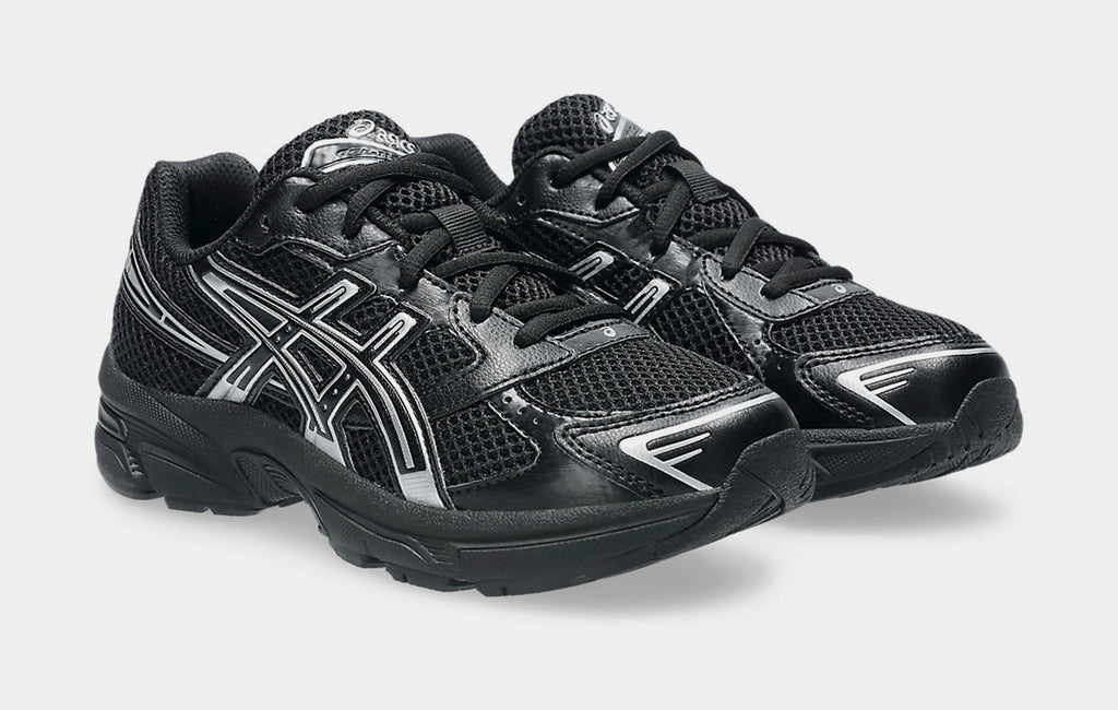 Gel-1130 Grade School Lifestyle Shoes (Black/Pure Silver)