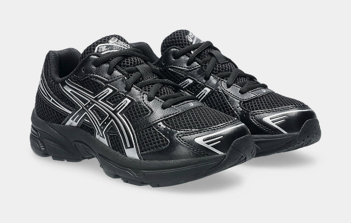 Gel-1130 Grade School Lifestyle Shoes (Black/Pure Silver)