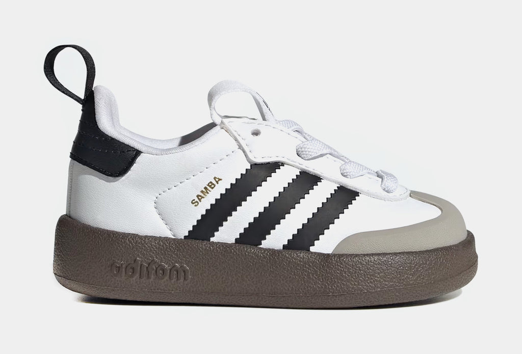 Adifom Samba 360 Infant Toddler Lifestyle Shoes (Cloud White/Core Black/Clear Granite)