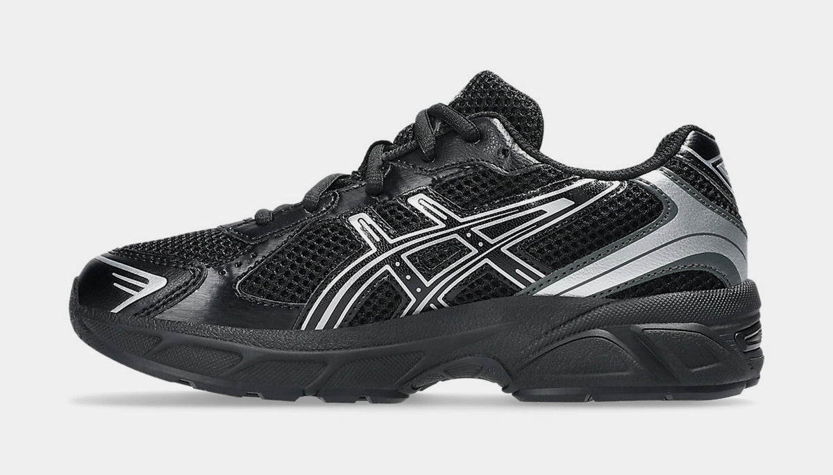 Gel-1130 Grade School Lifestyle Shoes (Black/Pure Silver)