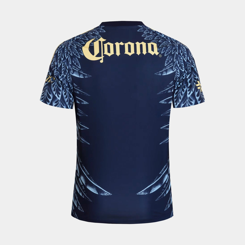 Club America Caliente 25/26 Away Mens Jersey (Navy Blue/Yellow)