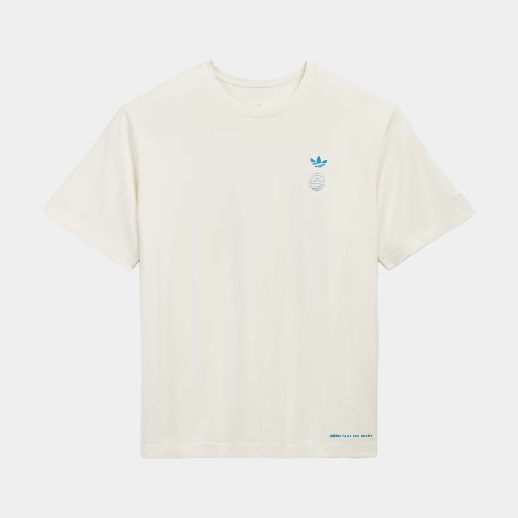 DTMF Bad Bunny Tokyo Heavyweight Merch Mens Short Sleeve Shirt (Cream White)