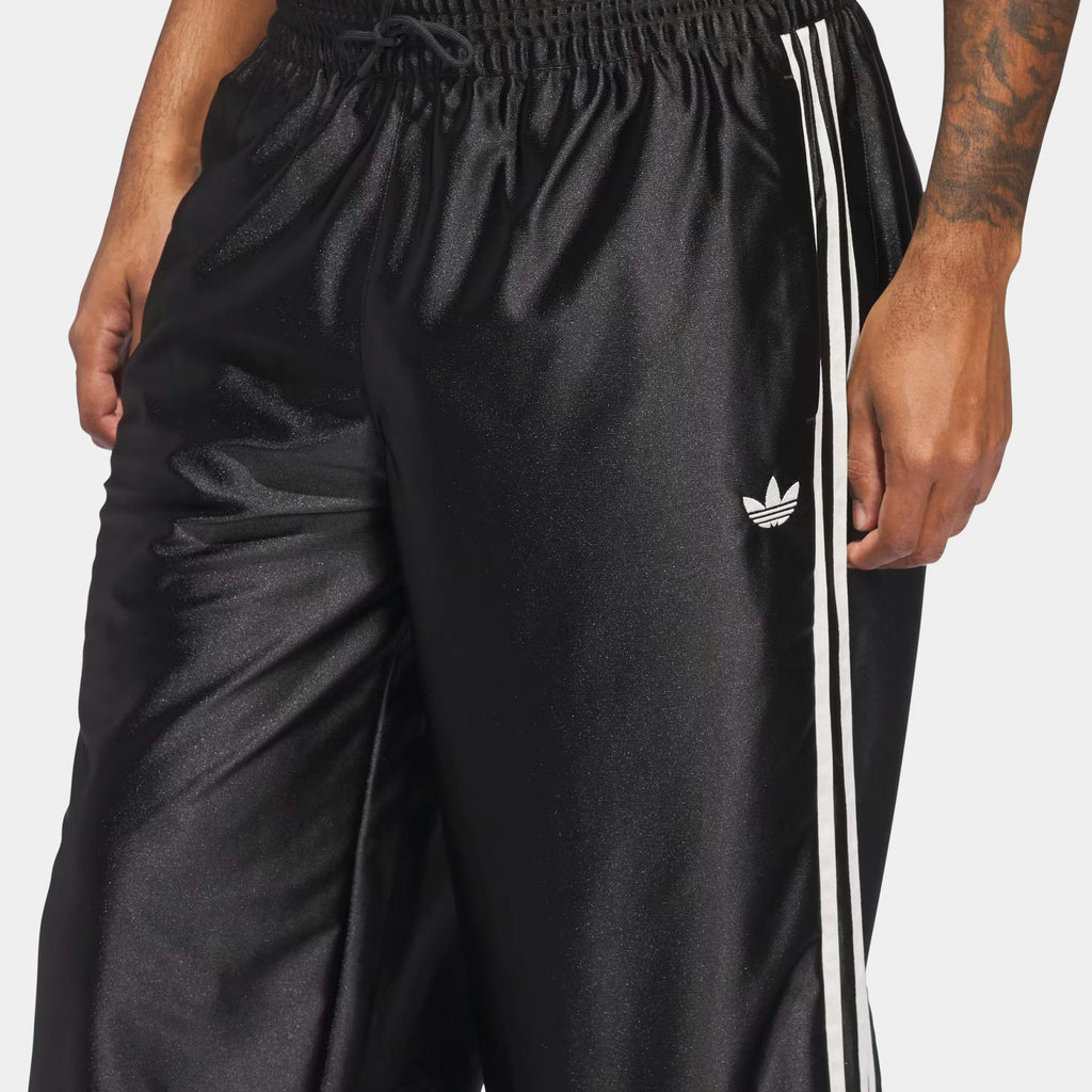 Basketball Tear Away Track Mens Pants (Black/Beige)