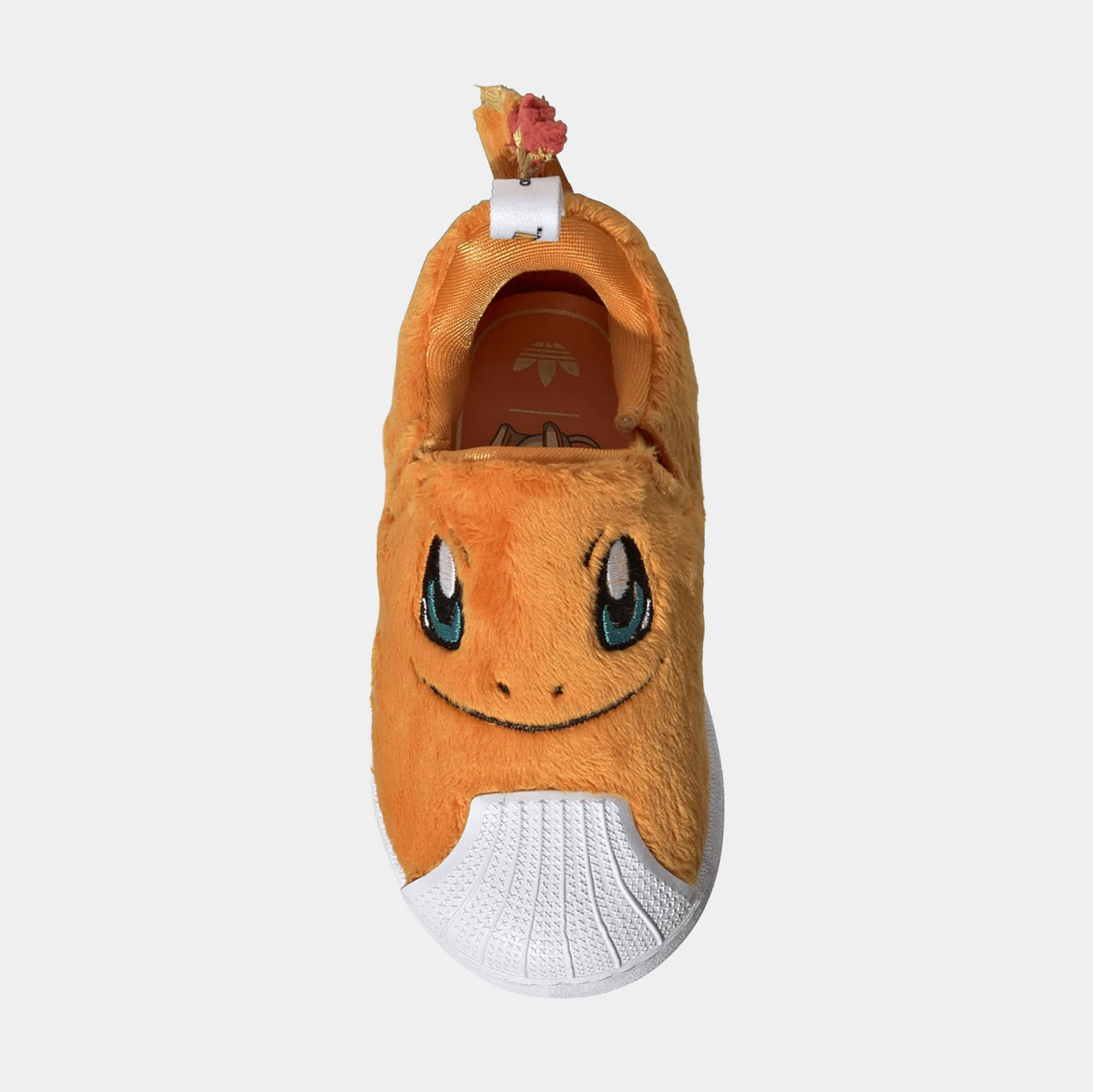 Pokemon x Adidas Superstar Quickon Charmander Infant Toddler Lifestyle Shoes (Orange/Cloud White/Equipment Green)