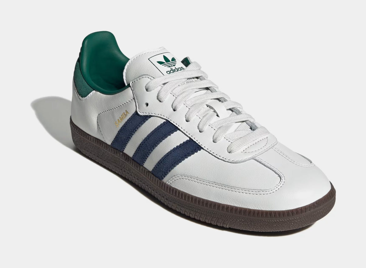 Samba OG Mens Lifestyle Shoes (Core Black/Cloud White/Collegiate Green)