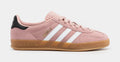Gazelle Indoor Grade School Lifestyle Shoes (Sandy Pink/Cloud White/Gum)