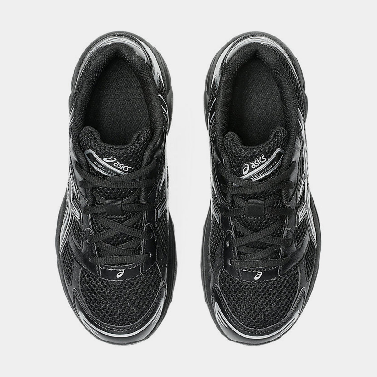 Gel-1130 Grade School Lifestyle Shoes (Black/Pure Silver)