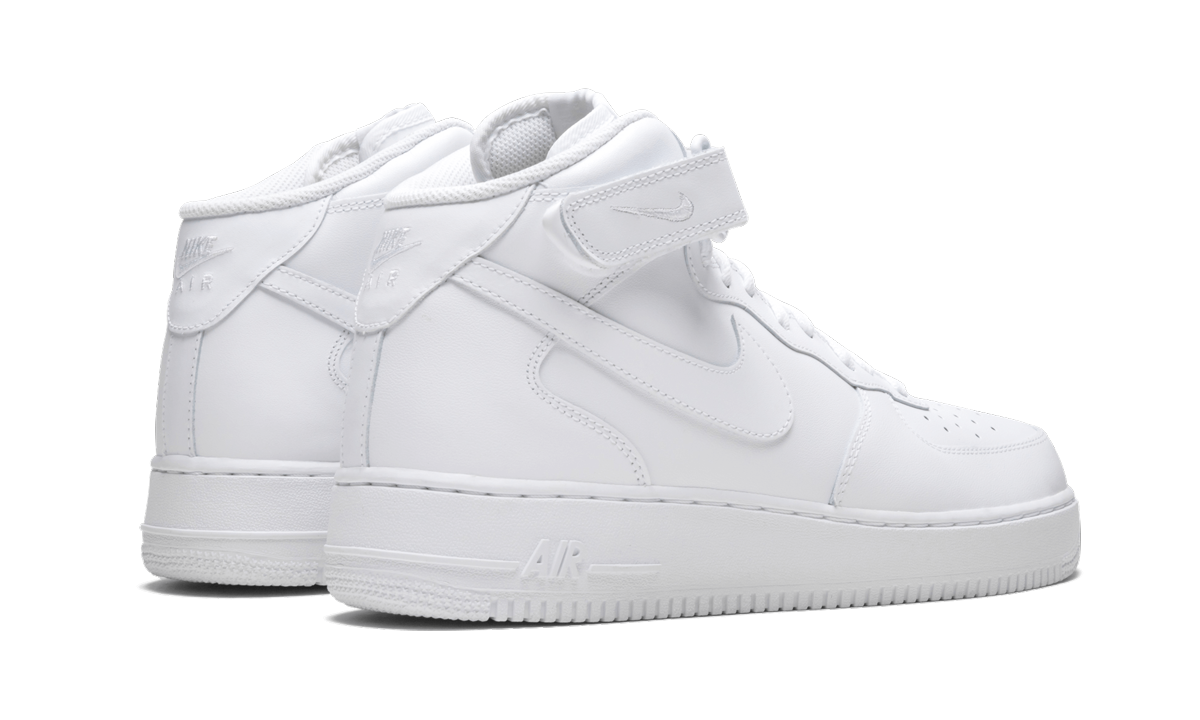 Air Force 1 Mid 07 "White on White" 315123 111