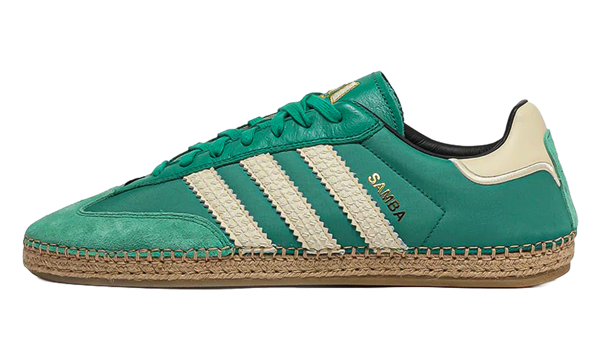 Samba Espadrille "CLOT - Green" KI4326