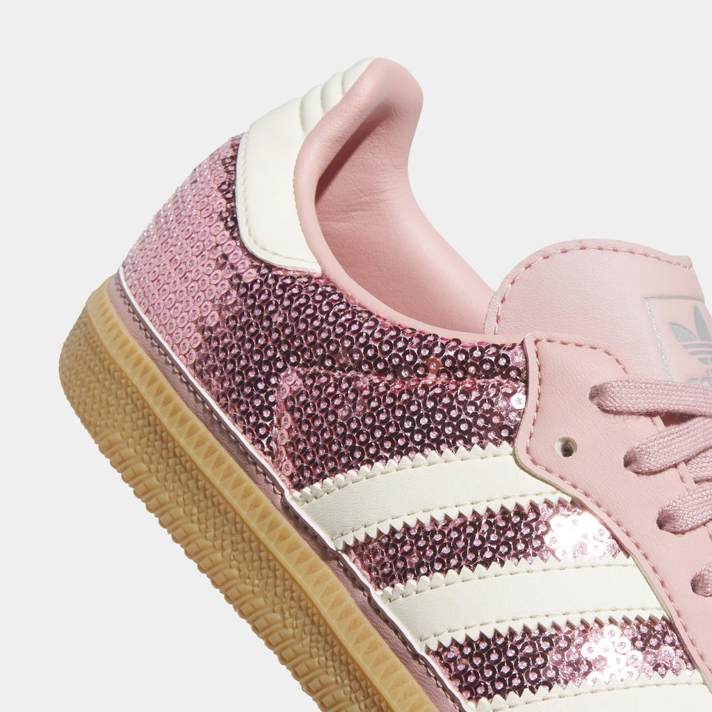 Samba OG Wonder Mauve Grade School Lifestyle Shoes (Wonder Mauve/Cream White/Tech Grey Metallic)