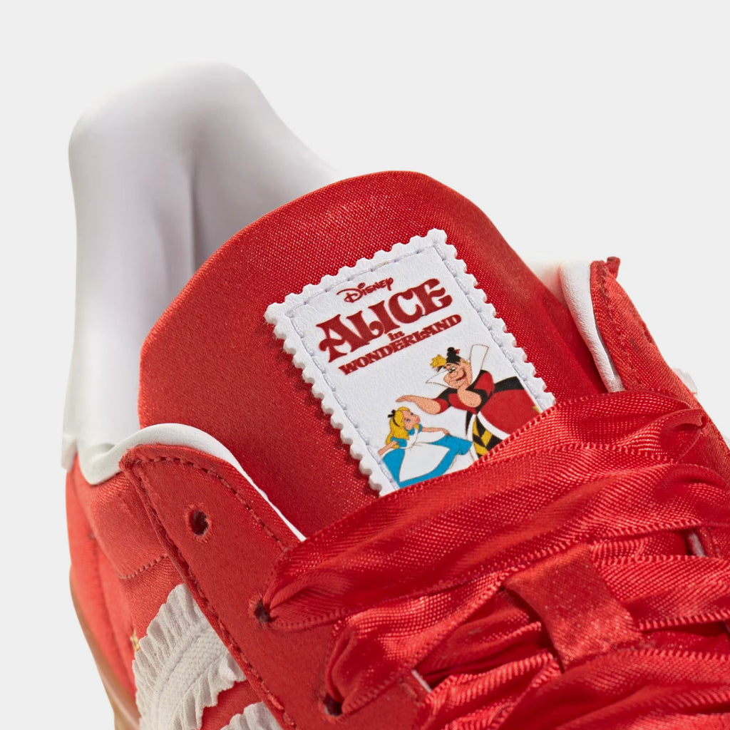 Disney Gazelle Indoor Grade School Lifestyle Shoes (Red/White Cloud/Gum)