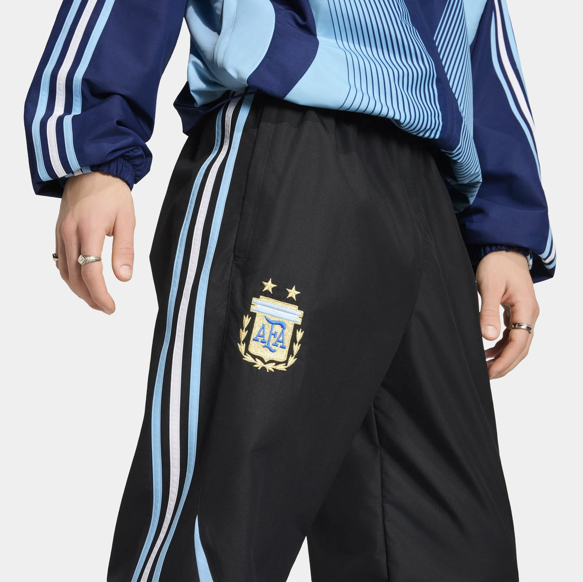 Argentina 2006 Track Woven Mens Pants (Black)