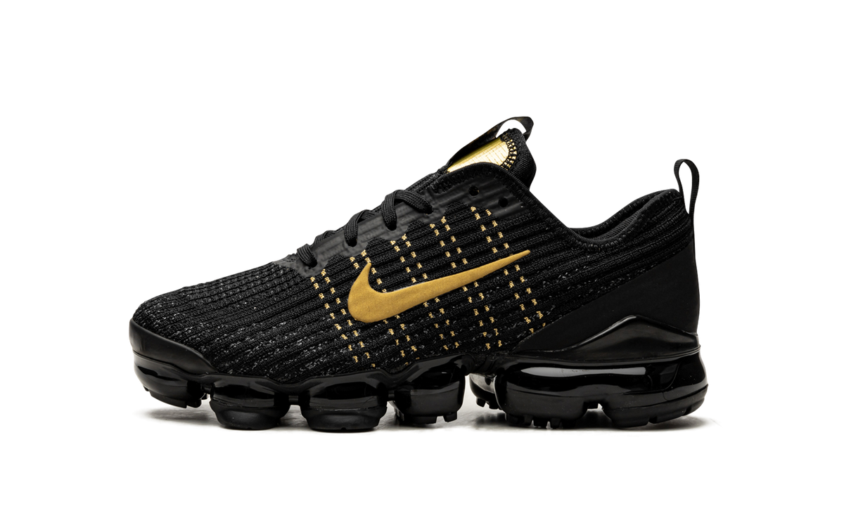 Air VaporMax Flyknit 3 GS "Black Gold" BQ5238 004