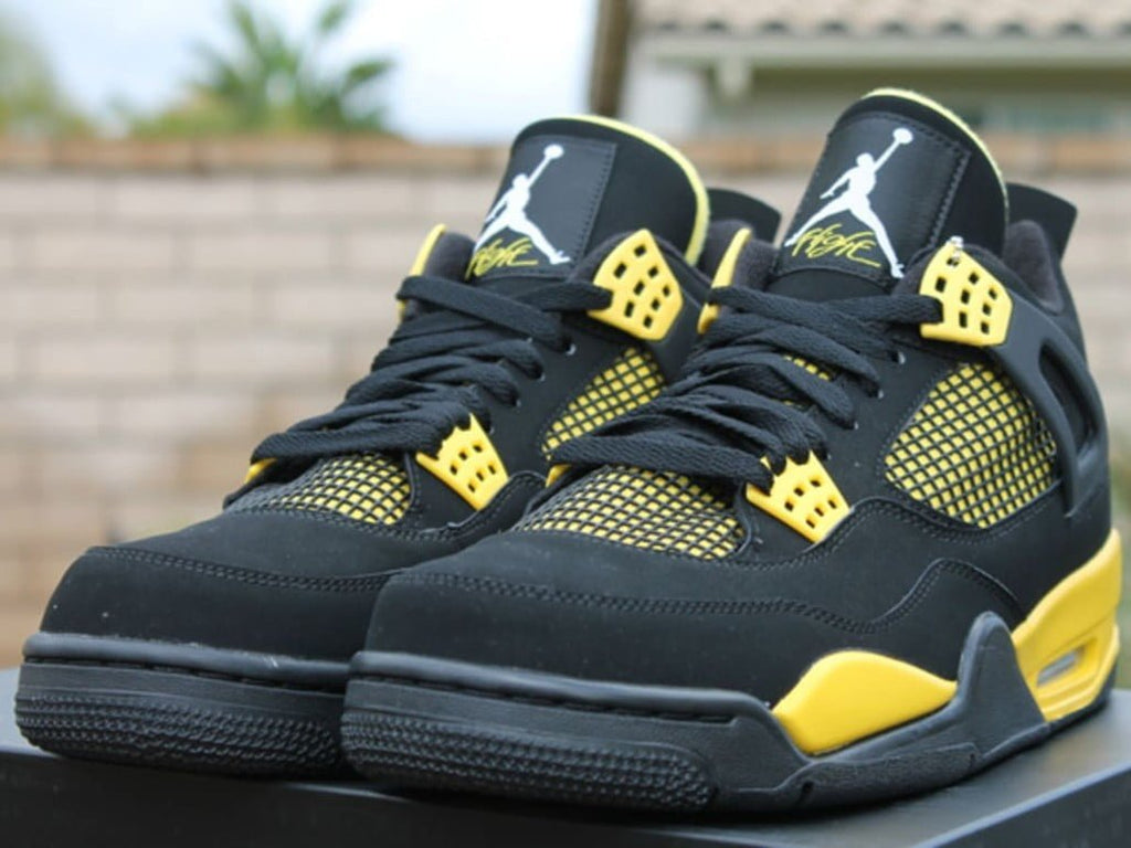 Jordan 4 Retro Thunder Sneakers - Heritage Edition | Trending Sneakers