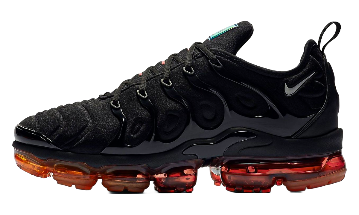 Air Vapormax Plus "Black / Light Smoke Grey / Magma Orange" CV1645 001