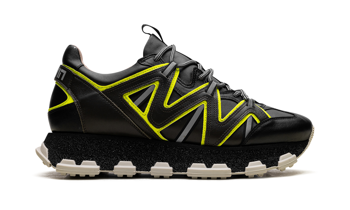 Lightning Leather Sneakers "Black" FM SKDECL MASP E19