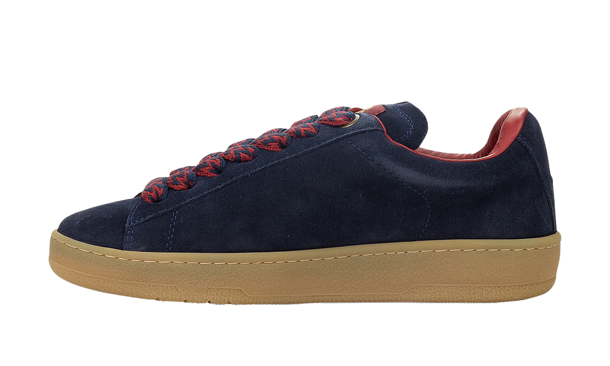 SNEAKERS BASSES CURB LITE "Bleu Marine/Rouge" FM SKDK0B VESU A23 2930