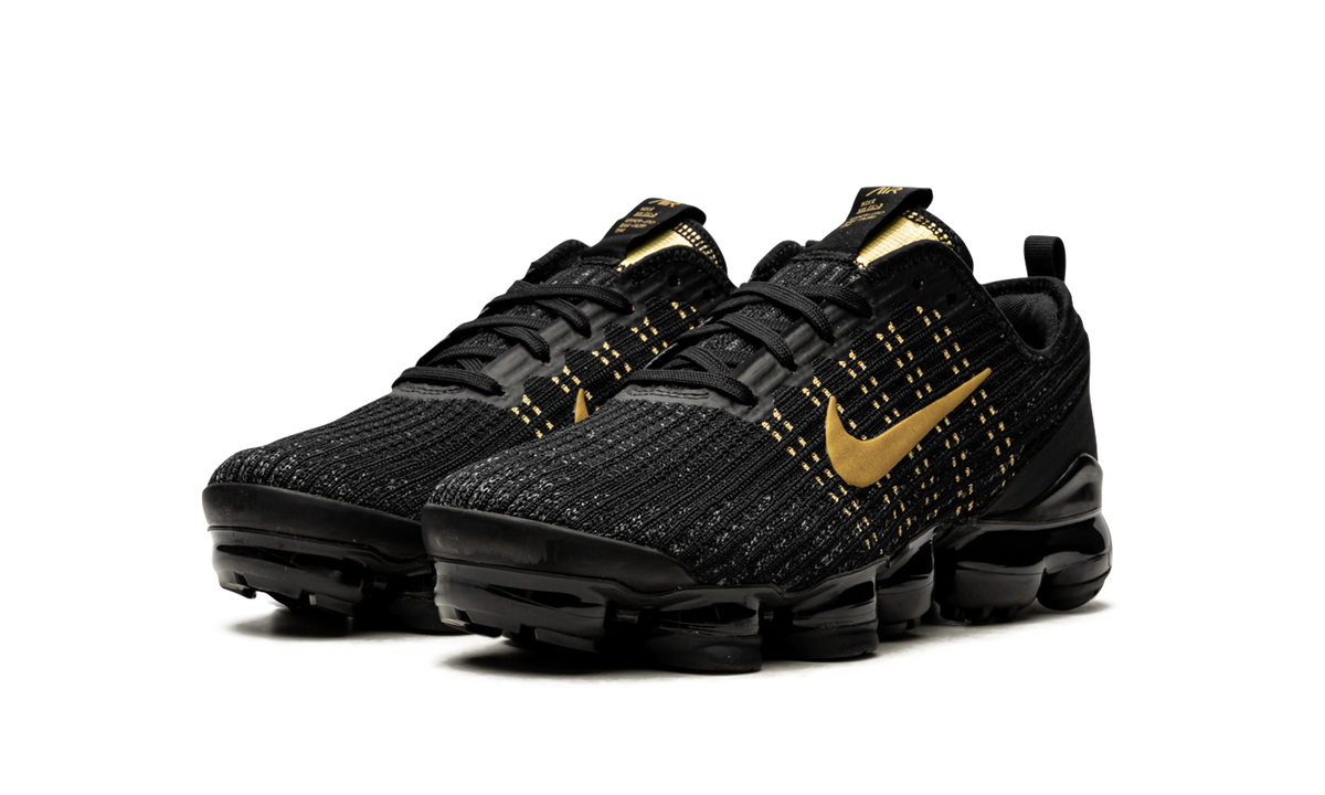 Air VaporMax Flyknit 3 GS "Black Gold" BQ5238 004